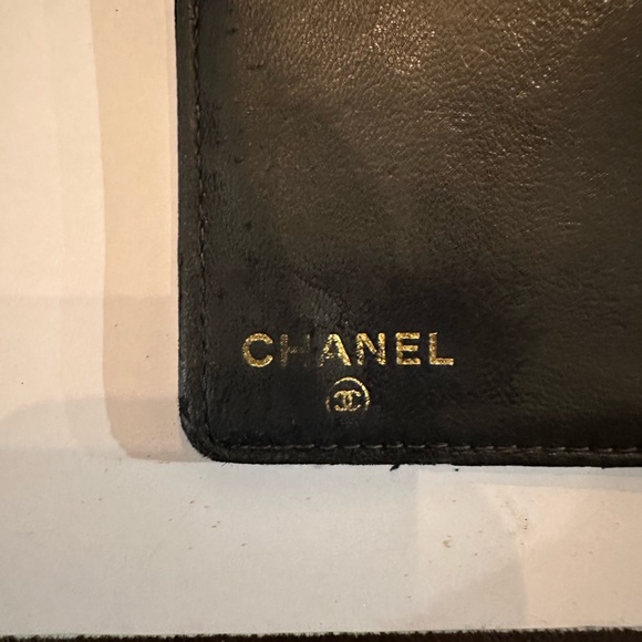 CHANEL Coco Mark Bifold Long Wallet in Black Caviar Skin - Picture 8 of 12